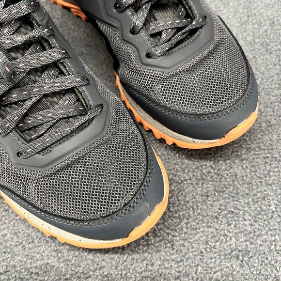 Reebok Sneakers Womens 8 Gray Coral Ortholite Trail Running Athletic Shoes - Picture 5 of 16